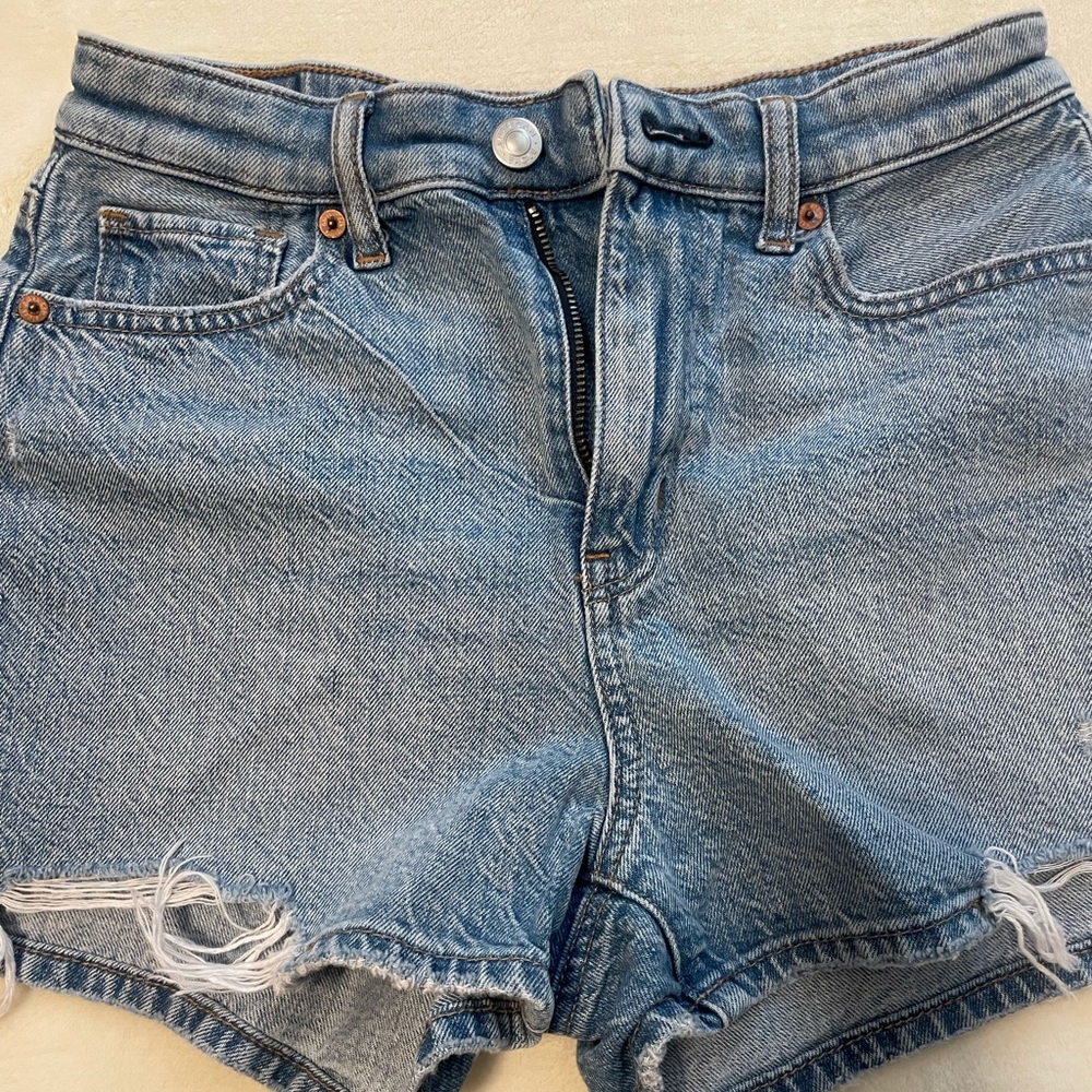 American Eagle mom shorts size : 0